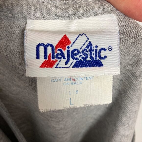 Vintage New England Patriots T Shirt Mens Large Embroidered Logo NFL Football - Picture 6 of 9